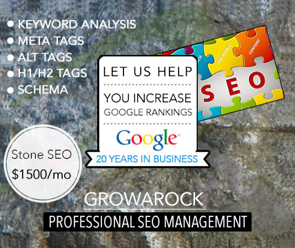 Search Engine Optimization - Stone SEO Package