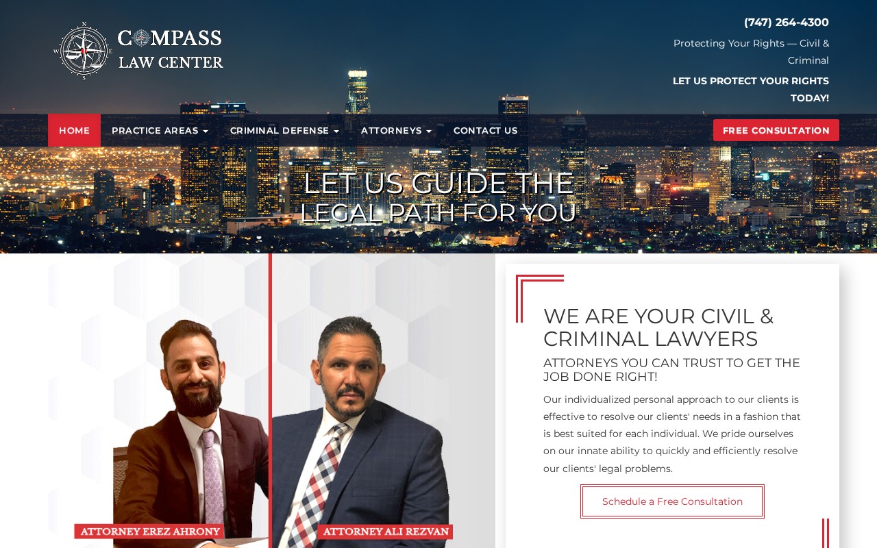 Compass Law Center portfolio