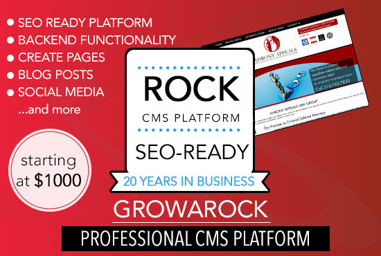 Professional Web Development Services by Growarock